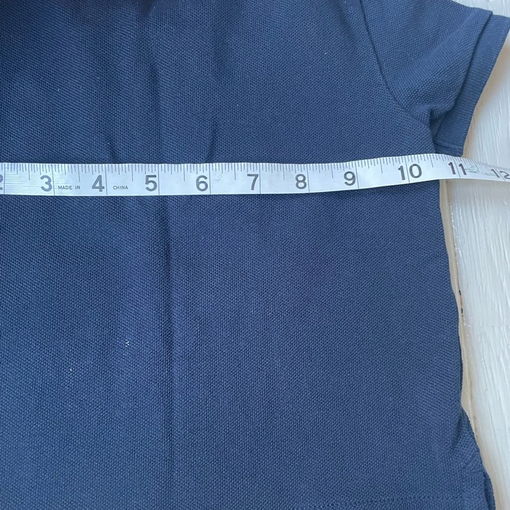 Vineyard Vines Boys' Heritage Pique Polo Navy Blue Size 18 24 Months - Picture 8 of 8